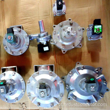 Válvula de controle de pressão magnética para compressor de ar